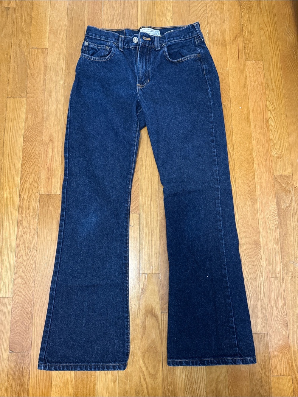 Vintage Abercrombie & Fitch Dark Blue Straight Leg Jeans